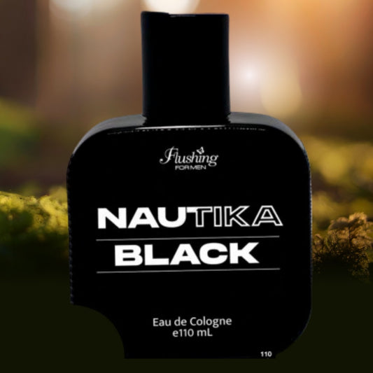 Nautika Black - Eau de Cologne para Hombre (110 ml)